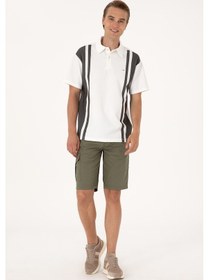 Resim U.s. Polo Assn. Erkek Koyu Haki Şort / Bermuda 50300418-vr111 Koyu Haki 