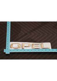 Resim Opel Bagaj 3M 3D Krom Abs Logo Amblem 