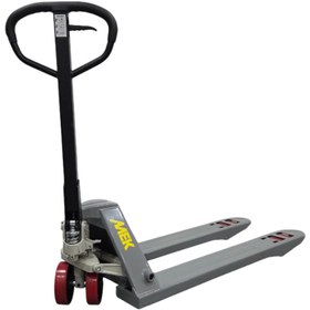 Resim MEK MTR25-115 2,5T 2500kg Döküm Pompalı Ekstra Dayanıklı Manuel Transpalet - PU Kırmızı Teker 