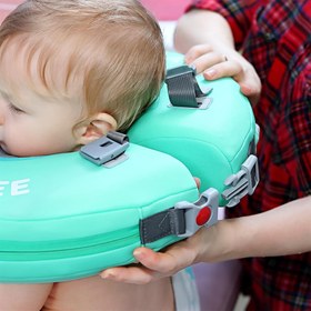 Resim Mambobaby Boyun Destekli Yüzme Simidi - Mavi 