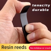 Resim Alto/Soprano/Tenor Saksafonlar için Saksafon Kamışları, Reçine Malzeme Saksafon Kamışları, Aksesuarlar, Düzgün ve Kararlı Ton, Dayanıklı 