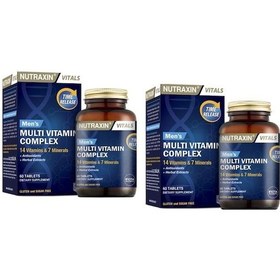 Resim Nutraxin Multivitamin Complex Mens 60 Tablet 2 Adet 