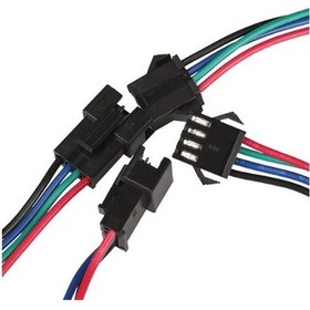 Resim Dc Kablo - 4 Pin - Erkek+Dişi 
