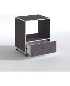 Resim Kenzlife ocak dolabı nevresel gri 85*70*60 XLARGE çekmeceli hazır mutfak klasik setüstü ocak için sabit tabla 