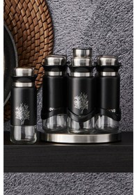 Resim Neva N2988 Sweet Premium Çınar 6 Lı Baharat Gümüş - Siyah 