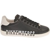Resim Dirk Bikkembergs Siyah-Beyaz Erkek Deri Sneaker 19133/CP 