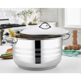 Resim Gülsan Mega Derin Çelik Aşurelik Tencere 34 Cm 