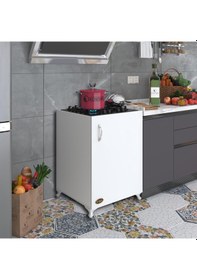 Resim Kenzlife ocak dolabı kamuran byz 85*60*56 hazır mutfak ankastre g 