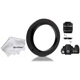 Resim Canon 100D 200D 1100D 18-55 MM Lens için Macro Makro Ters Adaptör 