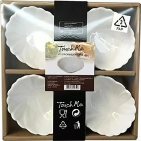 Resim Touch Me Porselen 4'lü Kase Seti 8 x 7 cm 