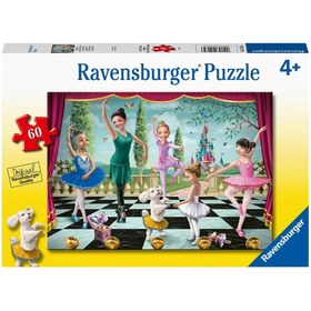 Resim Ravensburger 60 Parça Puzzle Bale Provası 51656 