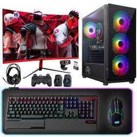 Resim DRx4274 Ryzen 5 4500 27" 16 GB RAM 256 GB M.2 NVMe SSD 4 GB GTX1050Ti FreeDOS Masaüstü Oyun Bilgisayarı 