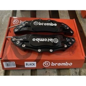 Resim Brembo Metal Kaliper Kapagı Siyah 2'li Set 