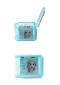 Resim Kalemtıraş Frozen Hazneli 3 Bıçaklı Mavi 44676 