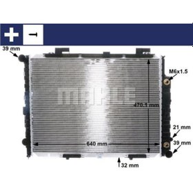 Resim BEHR 8MK376710-234 Radyatör W210 95-02 