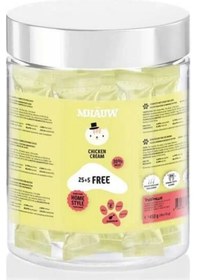 Resim Mhauw Tavuklu Sıvı Kedi Ödülü 15 Gr 30'lu Kavanoz 