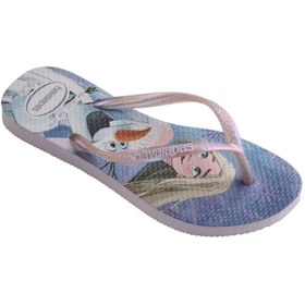 Resim Havaianas -kız Çocuk-frozen-terlik - LİLA / 3 