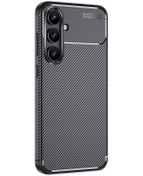 Resim Galaxy Uyumlu S24 Fe Kılıf Uzrm Negro Silikon Kapak - Siyah Siyah 