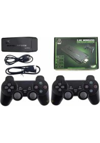 Resim MCM Group 4K Game Stick Oyun Konsolu 2.4g Kablosuz Çift Kol Nostaljik Oyunlar 