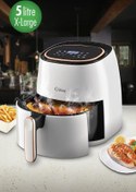 Resim Kiwi 5536 Dijital Yağsız Fritöz Air Fryer 5 Lt KAF-5536 Kiwi