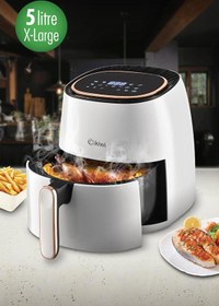 Resim Kiwi 5536 Dijital Yağsız Fritöz Air Fryer 5 Lt KAF-5536 