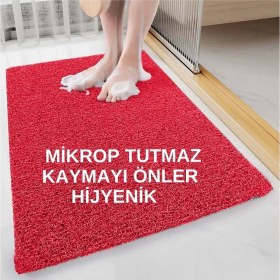 Resim MR MİLREY Kıvırcık Plastik Paspas - Kalınlık 12 mm / Islak & Kaydırmaz Iç ve Dış Zeminler 