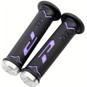 Resim Hightower Mor Yamaha Ktm İçin 22mm 24mm Evrensel Bisiklet Motosiklet Kaymaz Rubber Gidon 