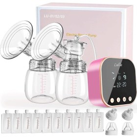 Resim Lulia Store Elektrikli Göğüs Pompası, Çiftli, 4 Mod, 9 Kademe, Bpa Içermeyen 