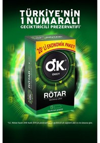 Resim Rötar Geciktiricili 20'li Prezervatif Ginseng Masaj Jeli 200 Ml 