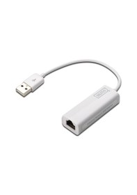 Resim Digitus Usb 2.0 Fast Ethernet Adaptörü, 1 X 10/100 Rj45 Dişi, Usb-a Erkek&lt Br&gt Digitus Usb 2.0 To Fast Ethernet Adapter, 1 Rj 45, Usb-a Male, 10/ 