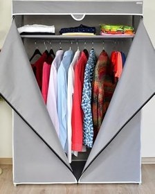 Resim Prado Basic Çelik Profilli Portatif Bez Dolap 