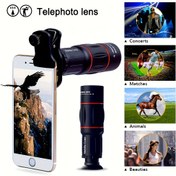 Resim Küçük boyutlu yüksek çözünürlüklü yakın çekim objektifleri, kuş gözlemi, kamp ve açık hava fotoğrafçılığı için çok uygun. iPhone, Xiaomi ve çoğu akıllı telefonla uyumludur 