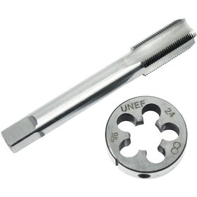 Resim Monyee Hss Unf 5/8"-24 Sağ Eldiven Vida Kesici Ve Delici Seti, Vida Tamiri İçin Uygun 