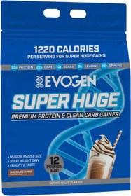 Resim Evogen Super Huge Mass Gainer Protein High Calorie Weight Gainer Carbs & Nutrients Strength 5,4 Kg 