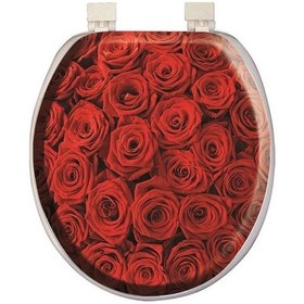Resim Softy Classic Desenli Yumuşak Klozet Kapağı 3572 Beyaz 