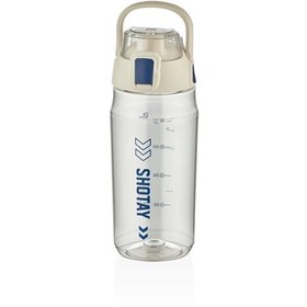 Resim Shotay ST-7206 600ml Beyaz Plastik Matara 