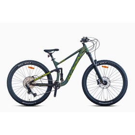 Resim Kron El Nino 29 Jant 1x11deore Enduro Dağ Bisikleti Yeşil 