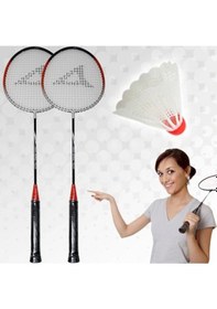 Resim Badminton Seti 2 Raket + 1 Top Çok Renkli 