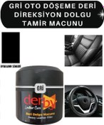 Resim Derby Gri Deri Çatlak Giderici Dolgu Tamir Macunu 