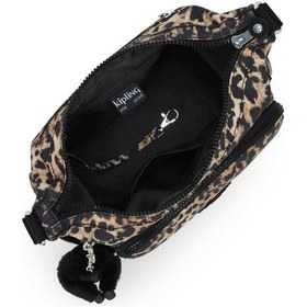 Resim Kipling Gabb S Küçük Boy Omuz Çantası Leopar 