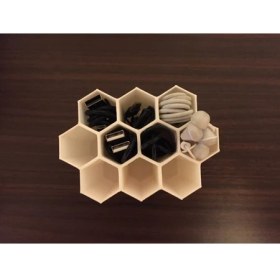 Resim BYD3D Tekno Kablo Düzenleme Kutusu, Kablo Organizer, Düzenleyici, Kablo Kutusu 