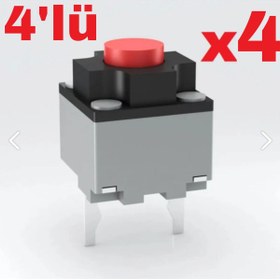 Resim Kailh Silent Mouse Switch 4'lü Sessiz Fare Butonu 