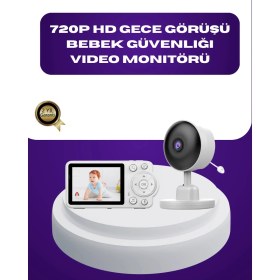 Resim Starseven 2.8 Inç Ekranlı Bebek Kamerası Gece Görüşlü ve Sesli 