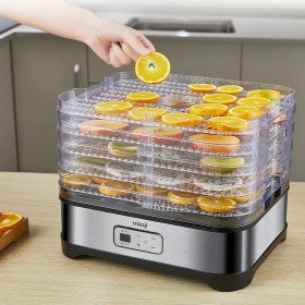 Resim Mioji FD5 Ayarlanabilir Sıcaklıklı, 5 Raflı, Meyve, Sebze ve Et Kurutma Makinesi 