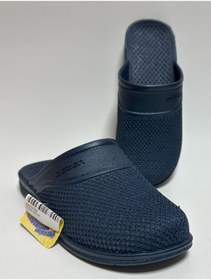 Resim Gezer Lacivert Gezer Marka Kaydırmaz Plastik Önü Kapalı Banyo,lavabo,balkon,teras,bahçe Terliği 