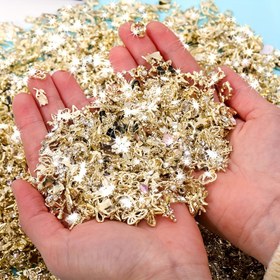 Resim 66 adet Lüks Rhinestone Metal 3D Tırnak Sanatı Parçaları - Kalp ve Pembe Elmas Şekilleri, Kadınlar için Manikür ve Tırnak Sanatı Malzemeleri için Alaşım DIY Aksesuarları | Parlayan Tırnak Dekoru | Dayanıklı Alaşım 