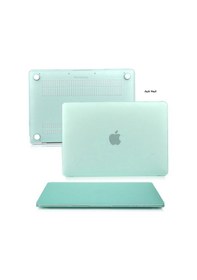 Resim Apple Uyumlu MacBook Air Kılıfı 13 İnç Mac Air Mat Eski Usb'li Model 2010-2017 A1369 A1466 İle AÇIK YEŞİL 