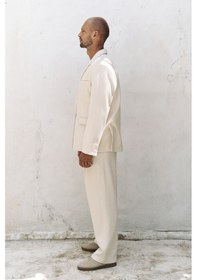 Resim Mai Studios Co. Ayyubay Naturel Erkek Blazer Ceket Naturel 