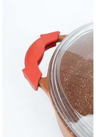 Resim Masterchef Aluminyum Döküm K.yarık Tencere 28 Cm Turuncu 