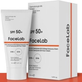 Resim FaceLab Yüksek Koruyucu SPF50+ Leke Karşıtı Güneş Kremi 50ml 